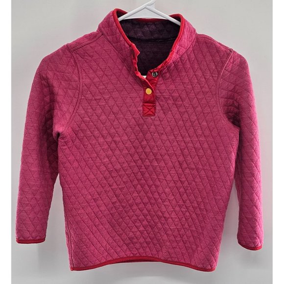 Girls Quilted Snap Pullover XS‎ - Picture 1 of 4